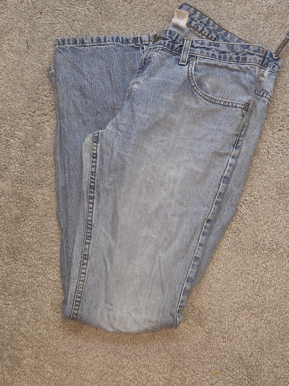 Vintage 90s Old Navy Light Blue Straight Leg Women's Jeans